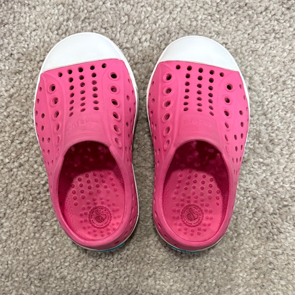 Pink Native Jefferson Child Shoes